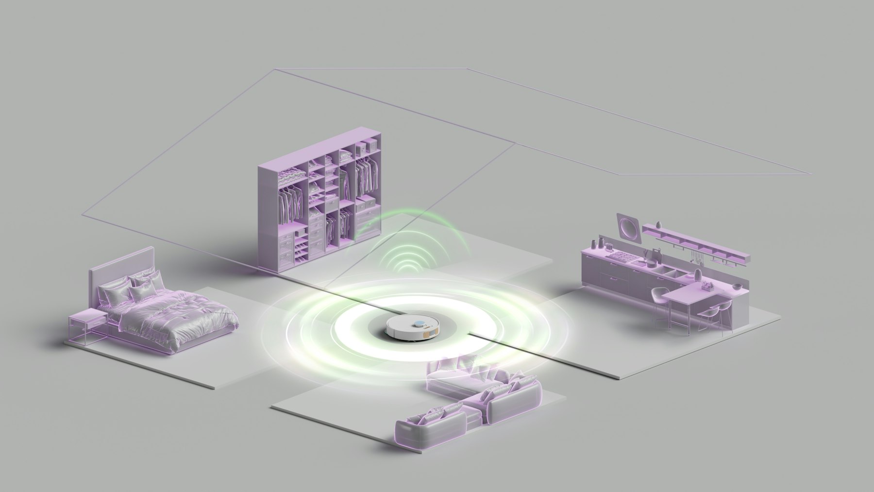 Устройства умного дома в комнате: бытовая техника и электроника